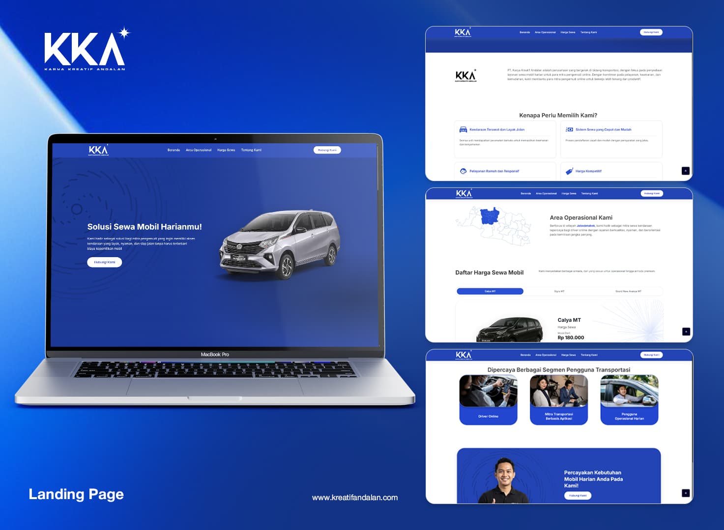 Website Karya Kreatif Andalan