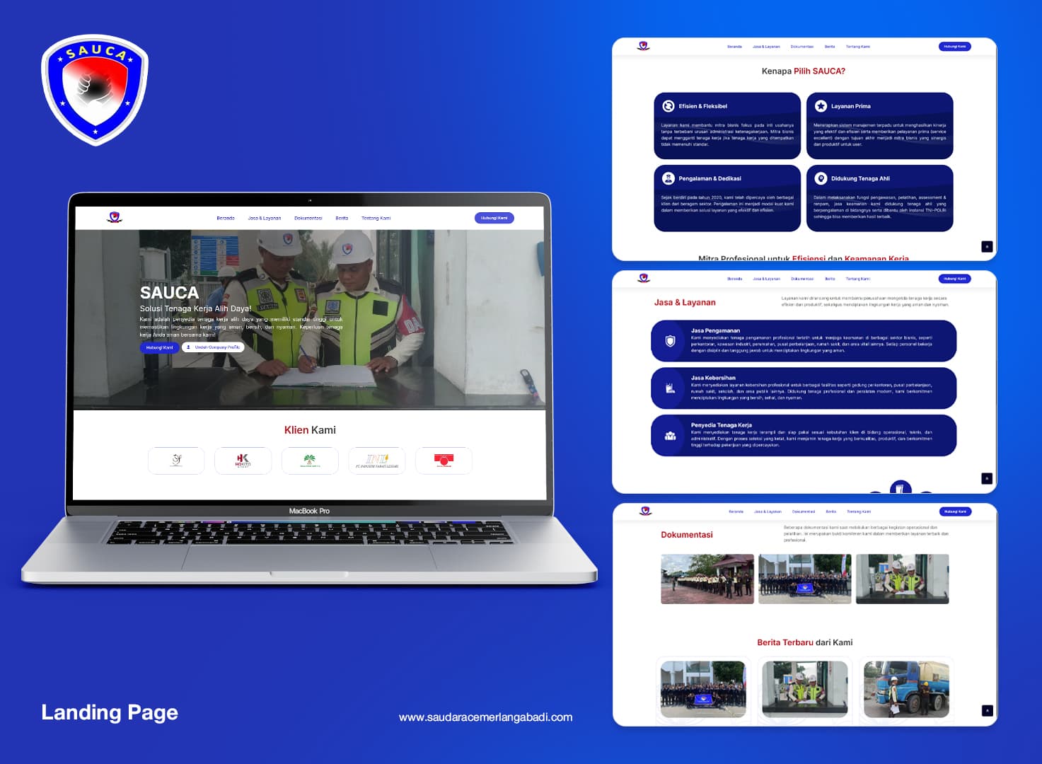 Website Saudara Cemerlang Abadi